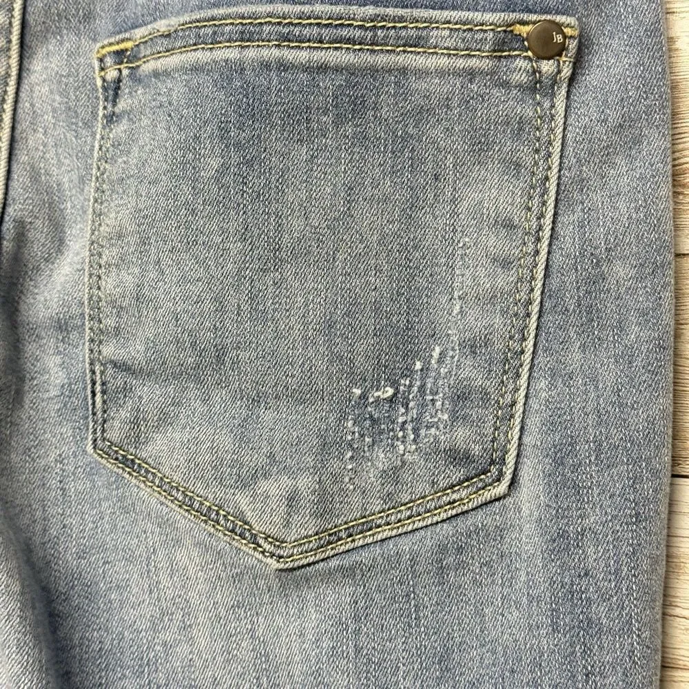 Judy Blue Jeans Womens 3/26 Light Wash Relaxed Fit Stretch Denim JB82336LT